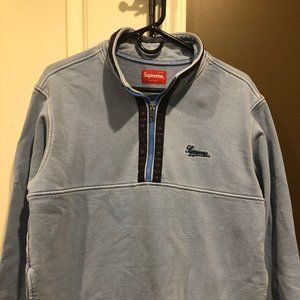 Supreme 1/4 zip pullover